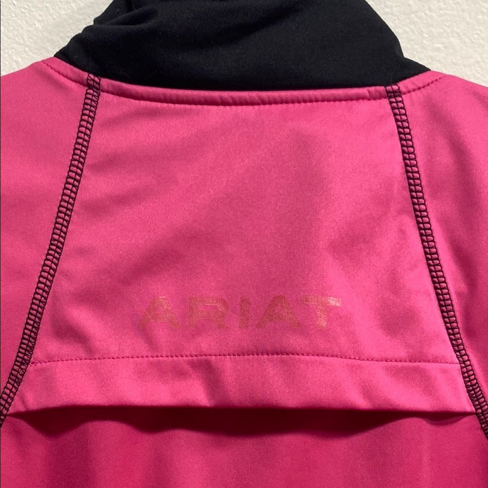 AriatTEK Bryce Cold Series Quarter-Zip Pullover – Pink & Black | Size Large - Picture 6 of 14
